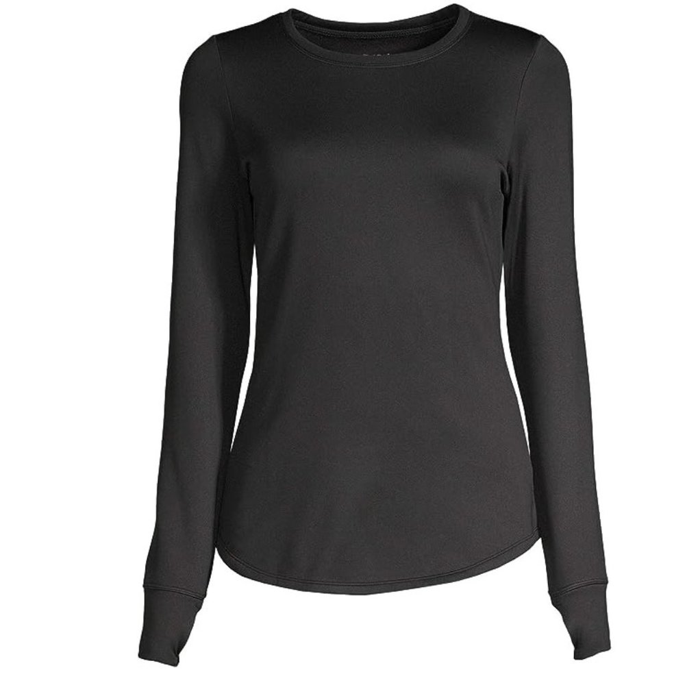 Cuddl Duds Women's Thermal Guard Base Layer Crew Neck Top - Frigid Size M L  NWT